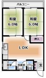 橋爪ビルの物件間取画像